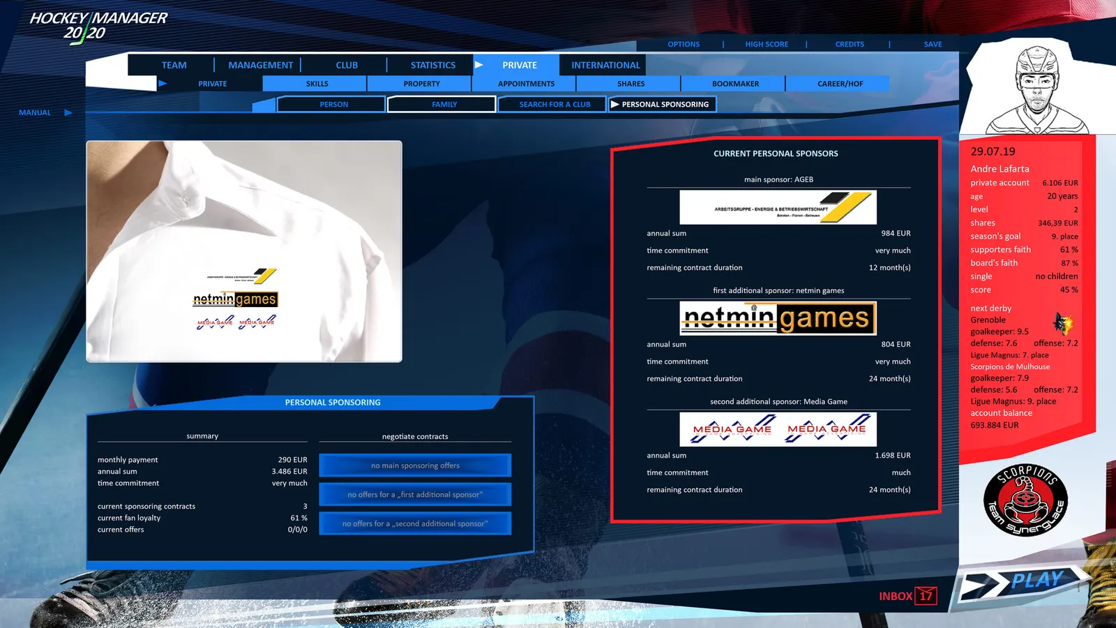 Hockey Manager 20|20 media 18
