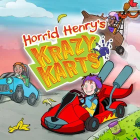 Обкладинка гри Horrid Henry's Krazy Karts