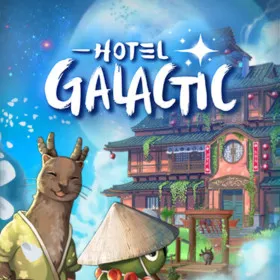 Обкладинка гри Hotel Galactic