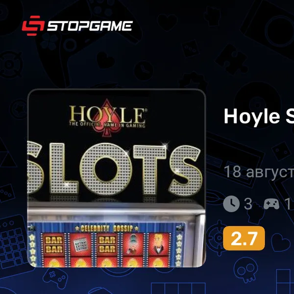 Обкладинка гри Hoyle Slots (2010)