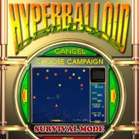 Обкладинка гри Hyperballoid Deluxe