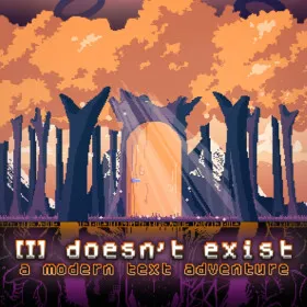 Обкладинка гри I doesn't exist - a modern text adventure