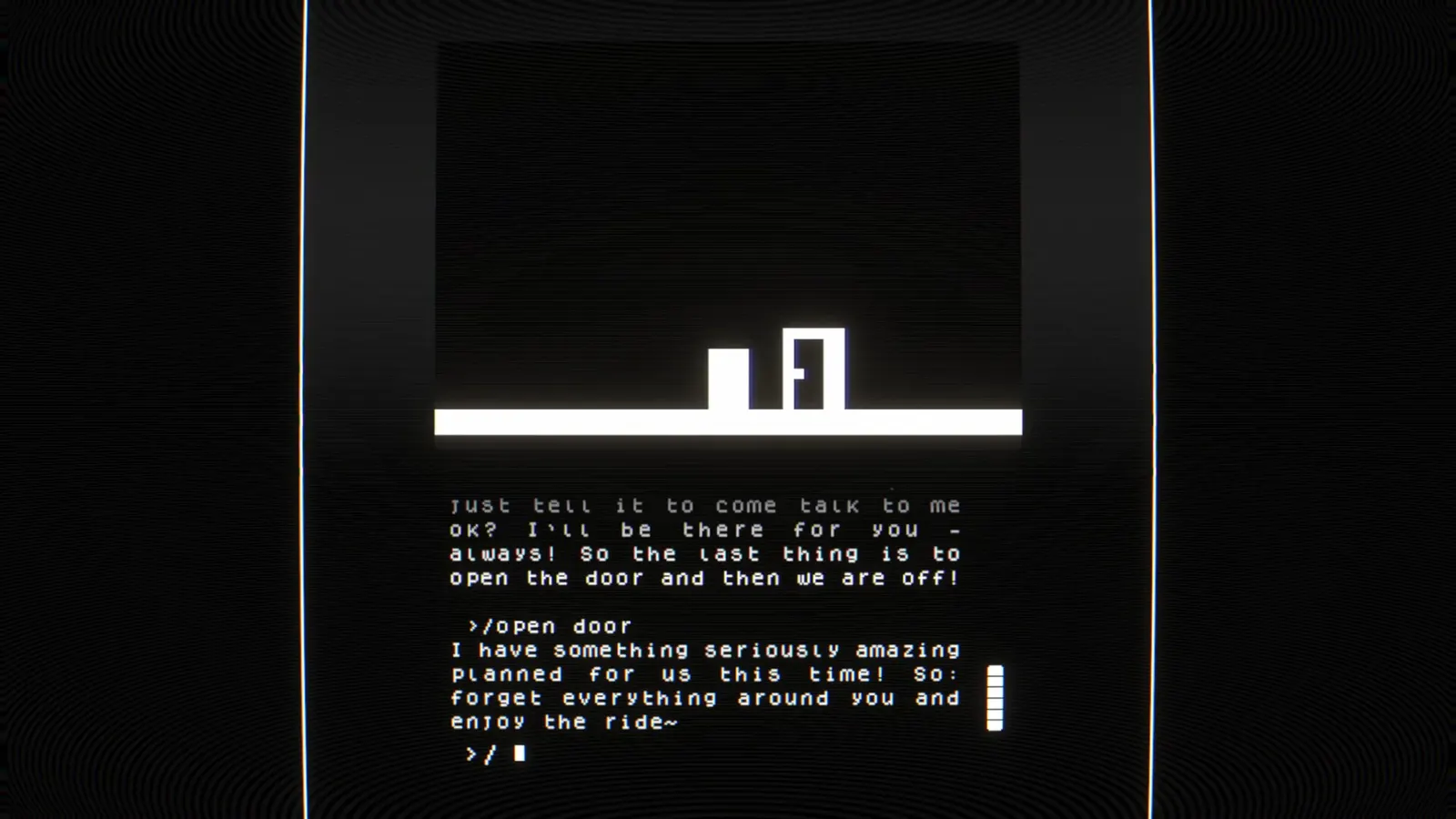 I doesn't exist - a modern text adventure media 6