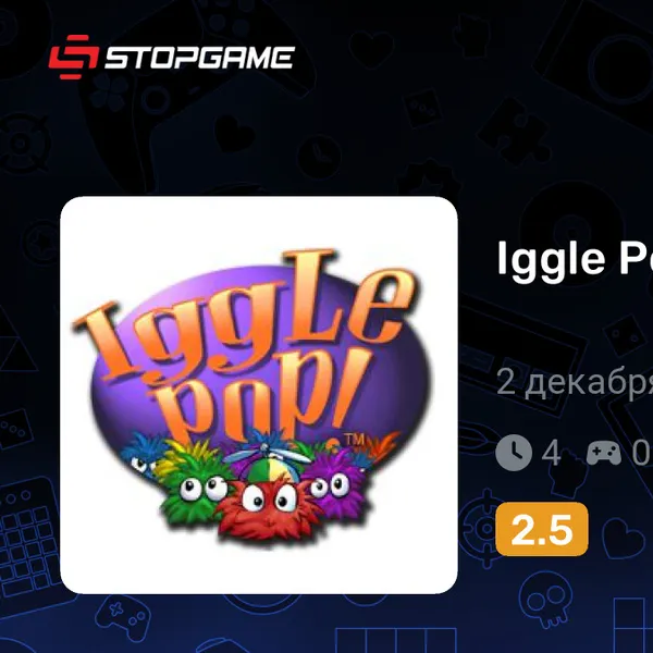 Обкладинка гри Iggle Pop!
