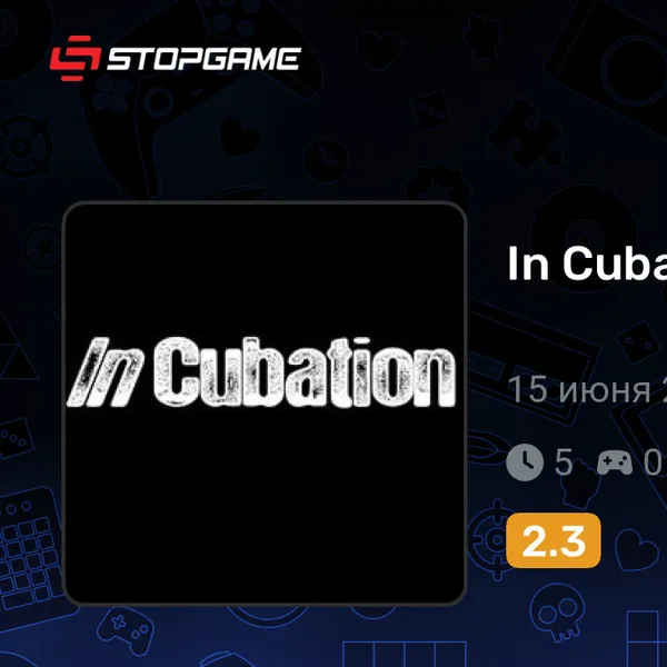 Обкладинка гри In Cubation