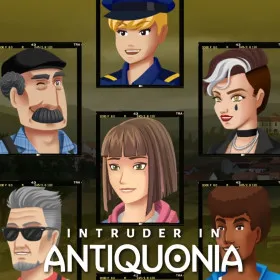 Обкладинка гри Intruder In Antiquonia