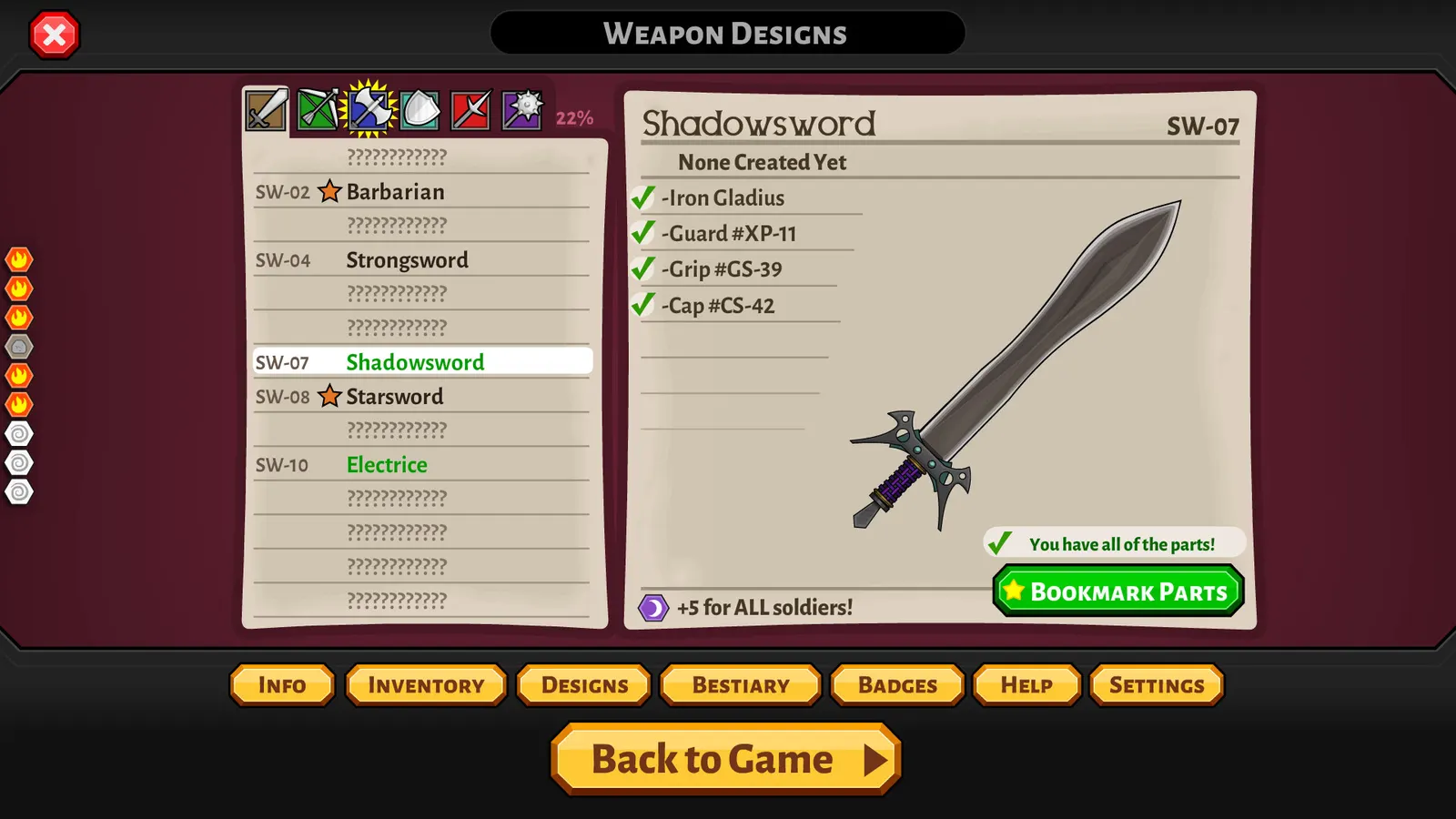 Jacksmith: Weapons and Warriors media 13
