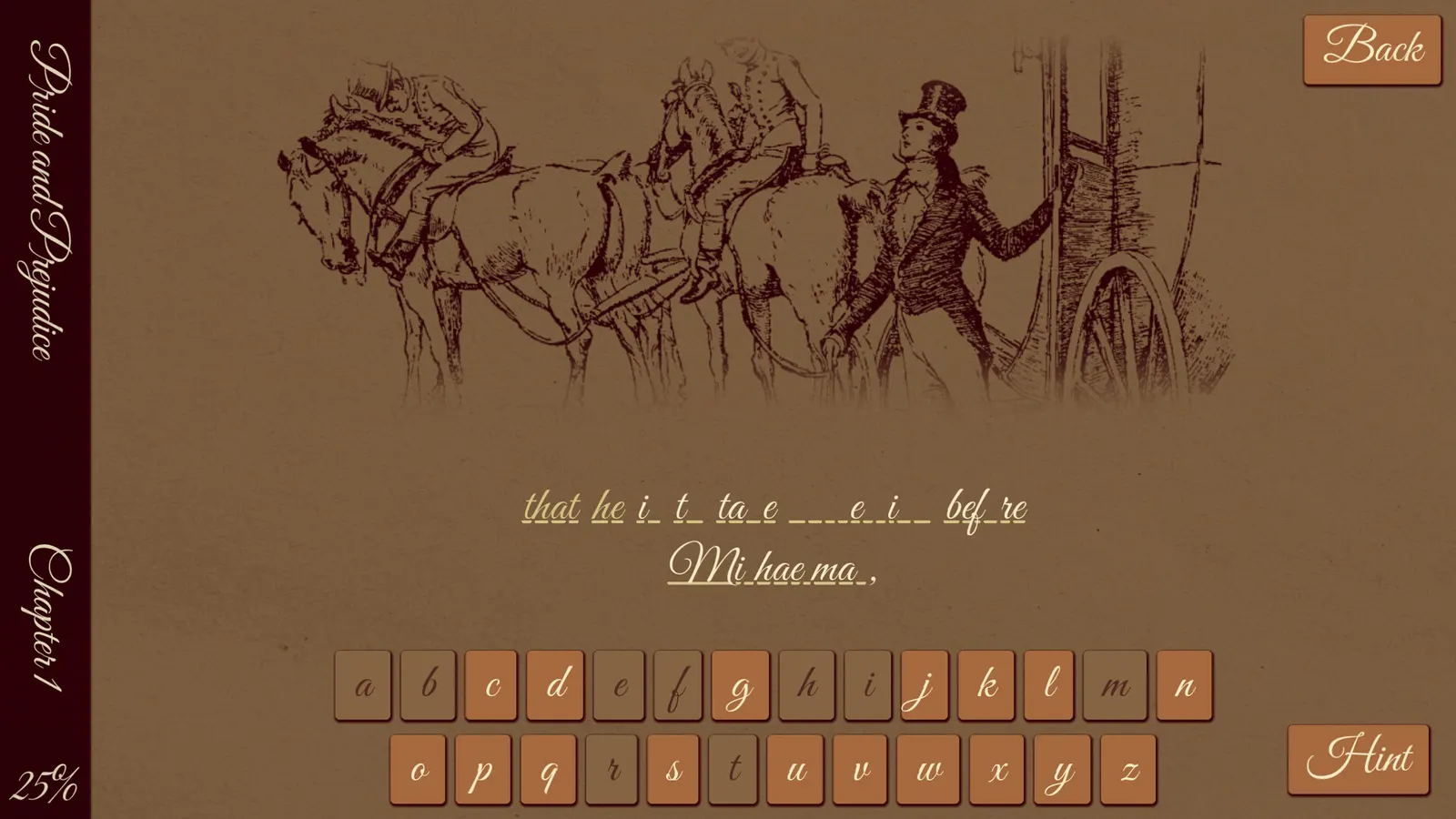 Jane Austen Simulator: Pride and Prejudice media 4