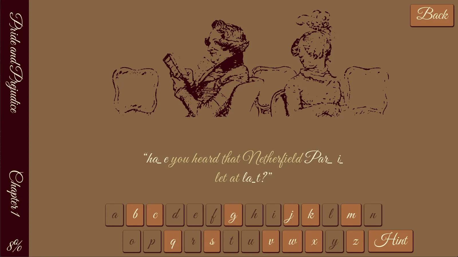 Jane Austen Simulator: Pride and Prejudice media 5