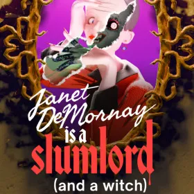 Обкладинка гри Janet DeMornay Is A Slumlord (and a witch)