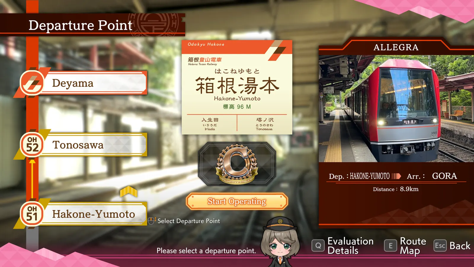 Japanese Rail Sim: Hakone Town of Natural Beauty and Hot Springs media 10