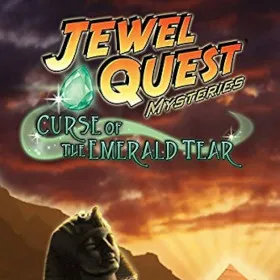 Обкладинка гри Jewel Quest Mysteries: Curse of the Emerald Tear