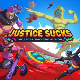 Обкладинка гри JUSTICE SUCKS: Tactical Vacuum Action