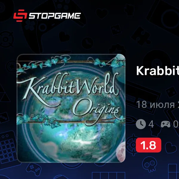 Обкладинка гри KrabbitWorld Origins