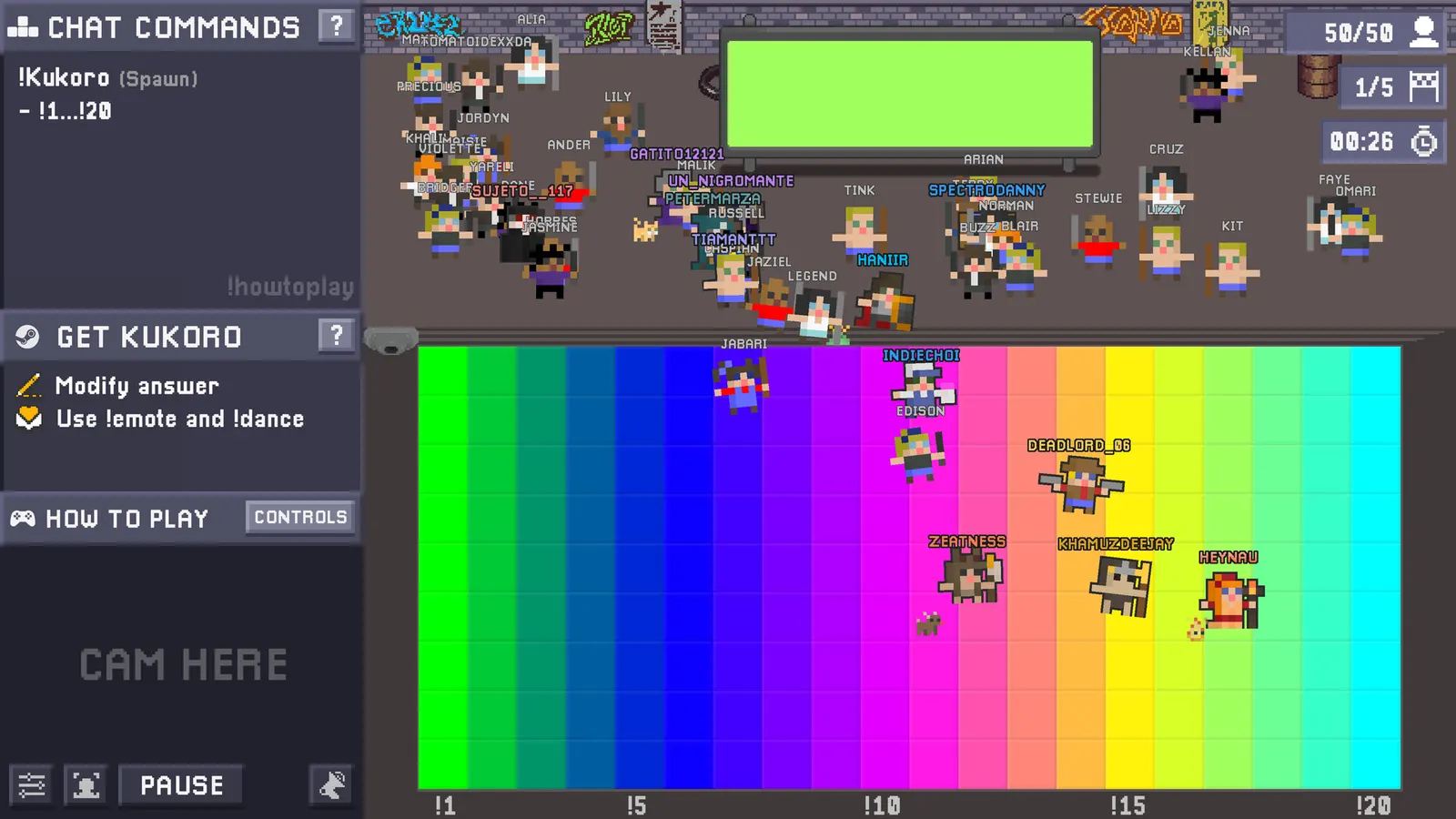 Kukoro: Stream chat games media 10