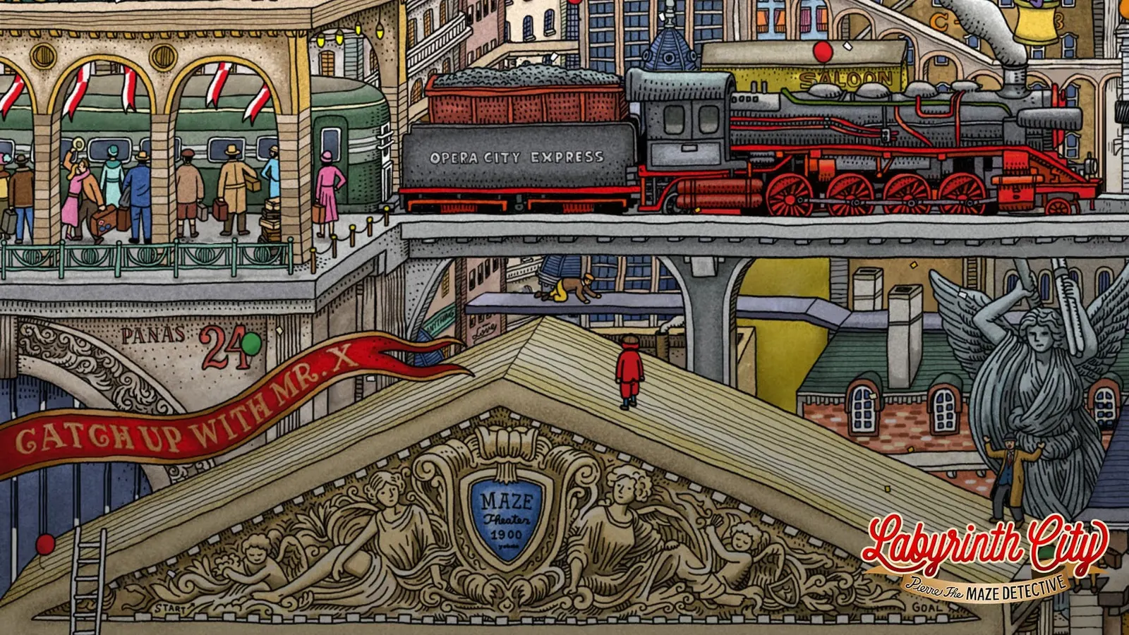 Labyrinth City: Pierre the Maze Detective media 2