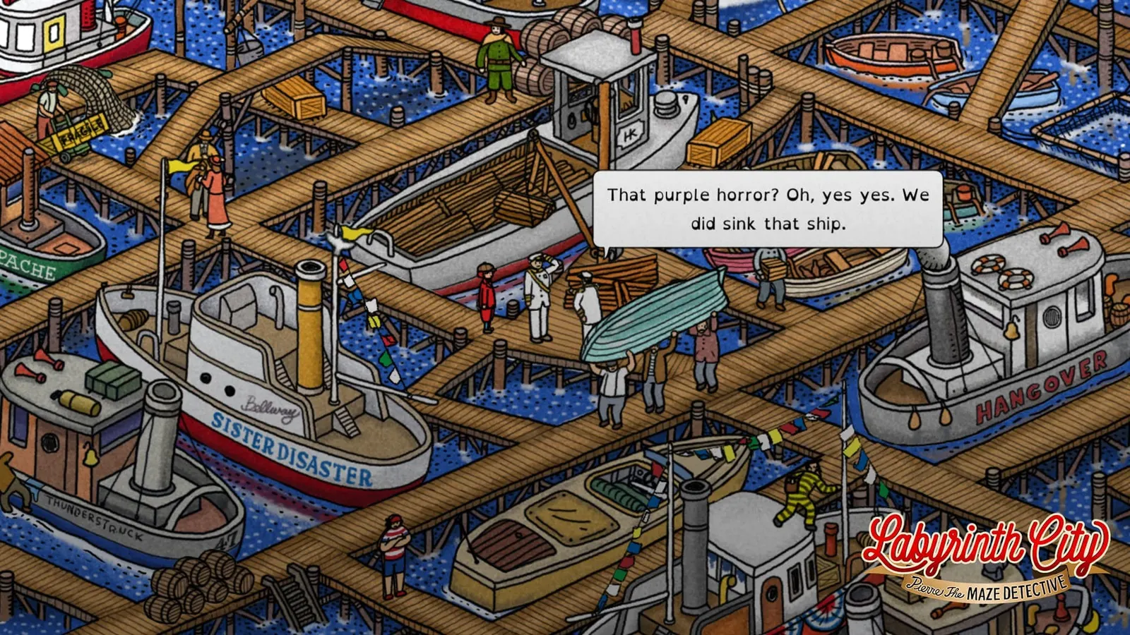 Labyrinth City: Pierre the Maze Detective media 5