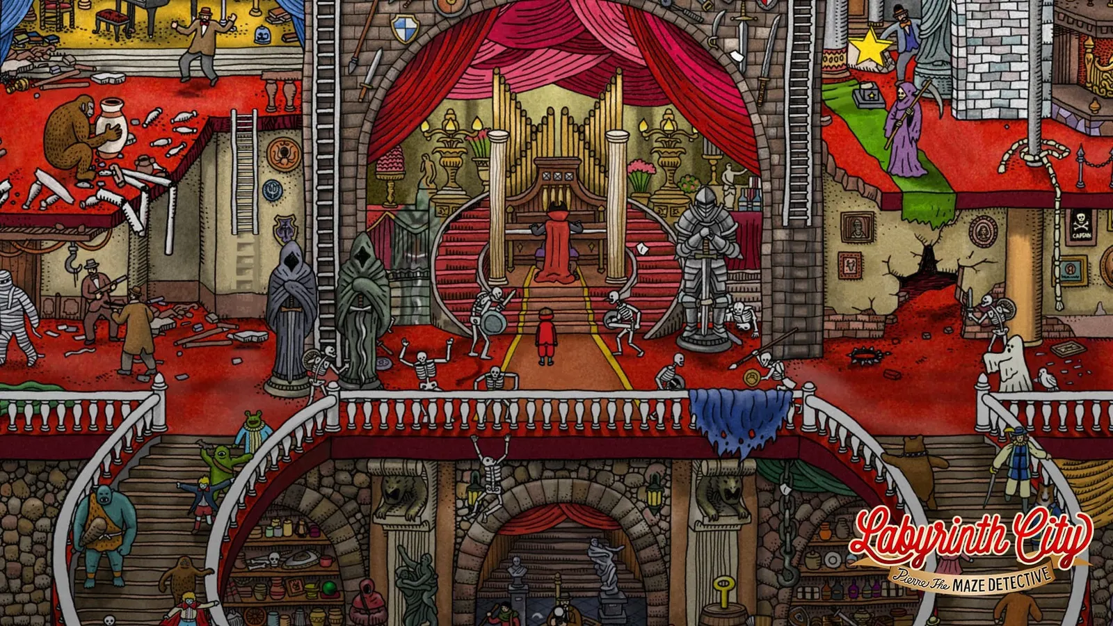 Labyrinth City: Pierre the Maze Detective media 6