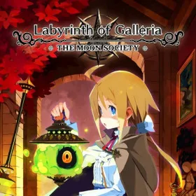 Обкладинка гри Labyrinth of Galleria: The Moon Society