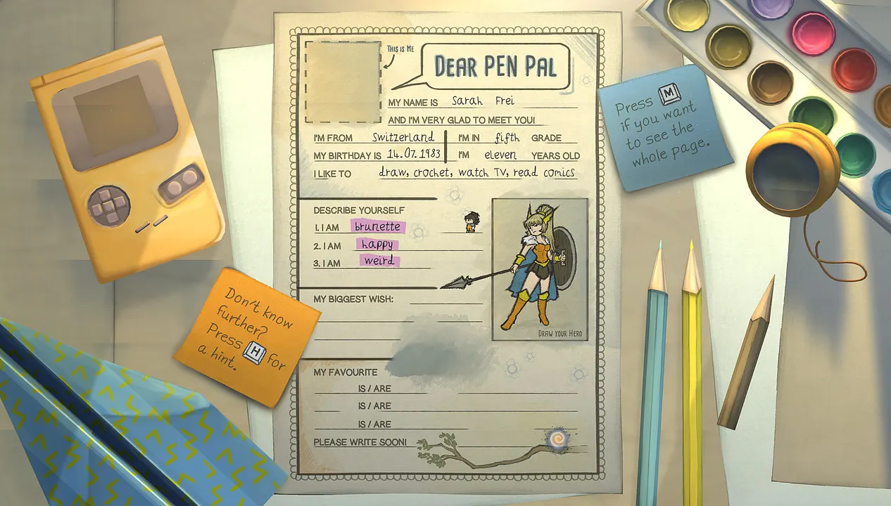 Letters - a written adventure media 7