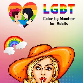 Обкладинка гри LGBT Color by Number for Adults
