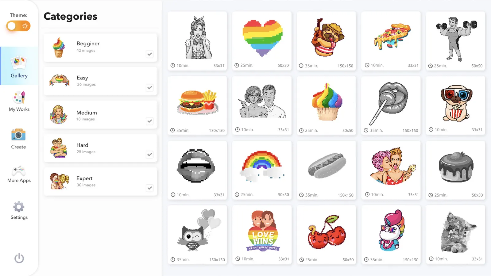LGBT Color by Number for Adults media 7