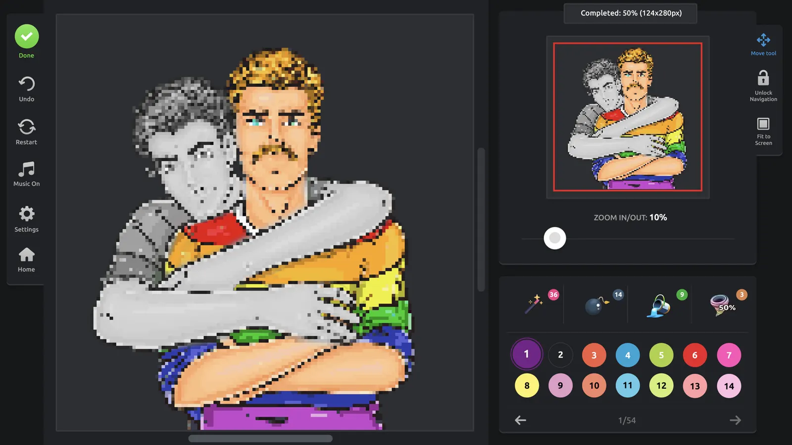 LGBT Color by Number for Adults media 8