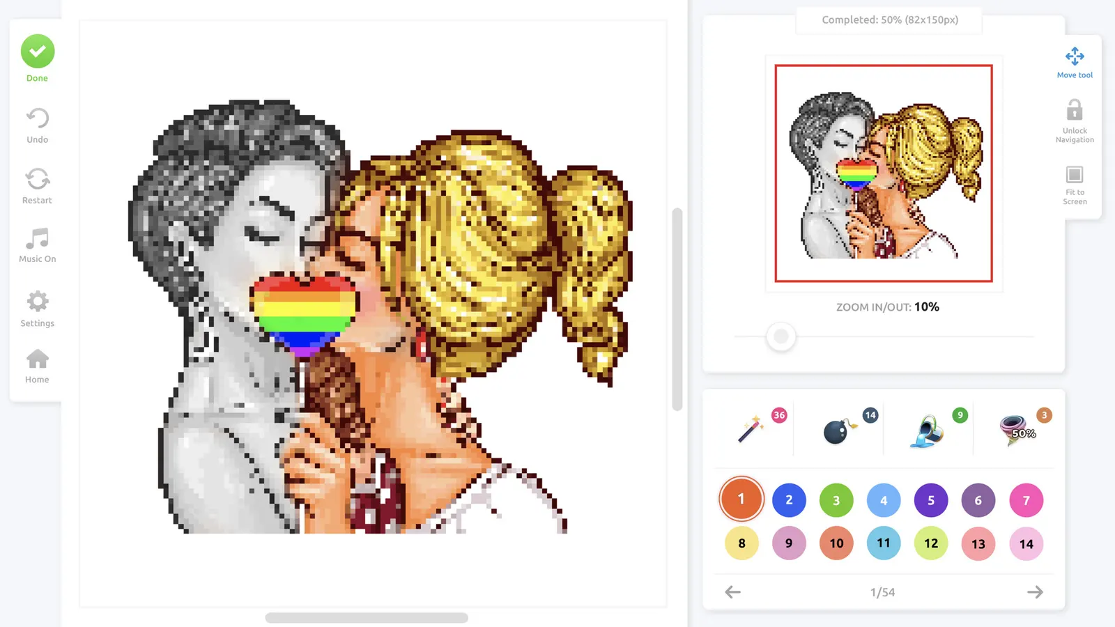 LGBT Color by Number for Adults media 10