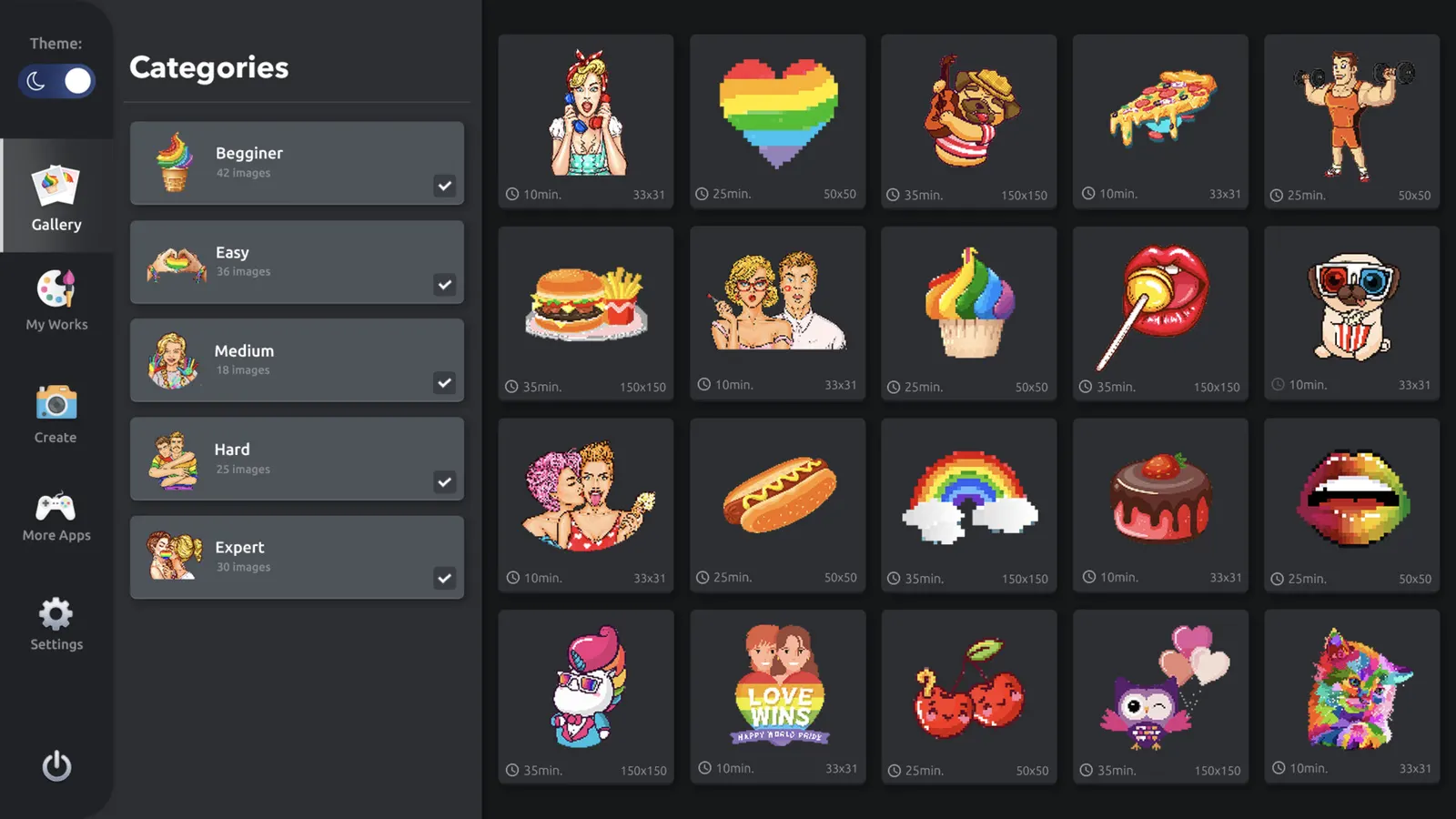 LGBT Color by Number for Adults media 11