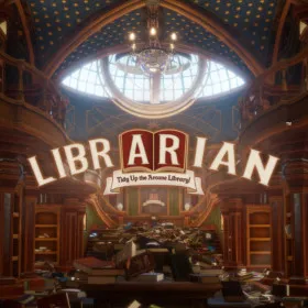 Обкладинка гри Librarian: Tidy Up the Arcane Library!