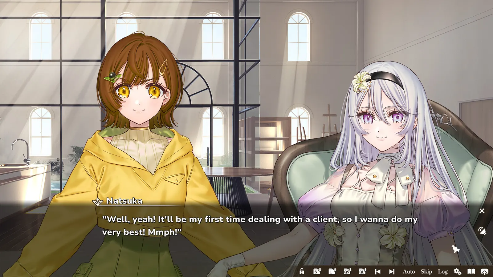 Lilja and Natsuka Painting Lies media 2