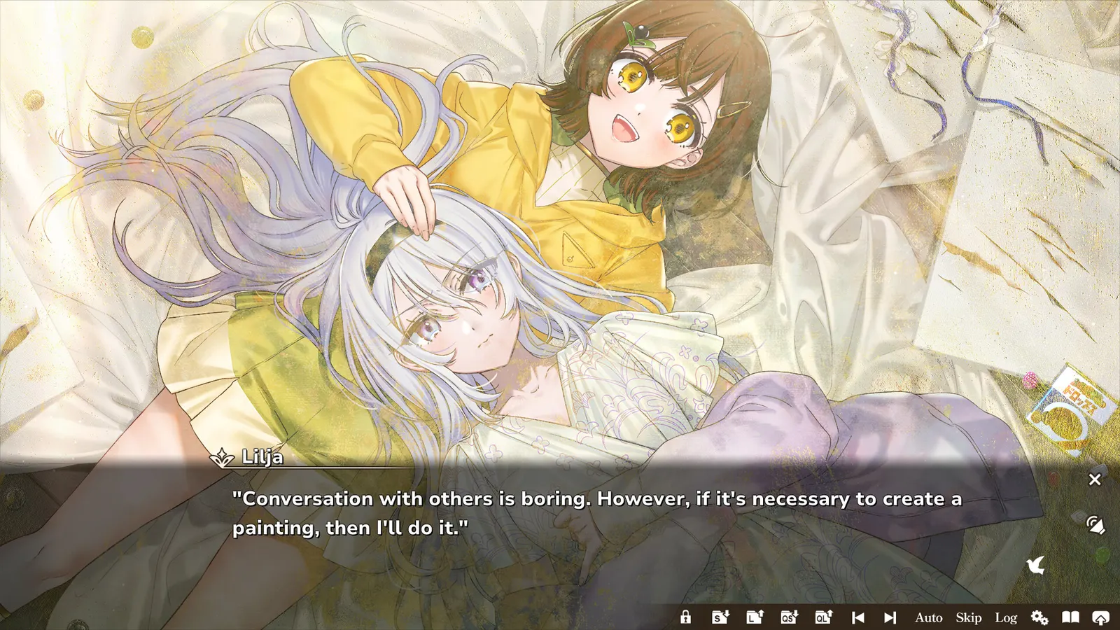 Lilja and Natsuka Painting Lies media 4