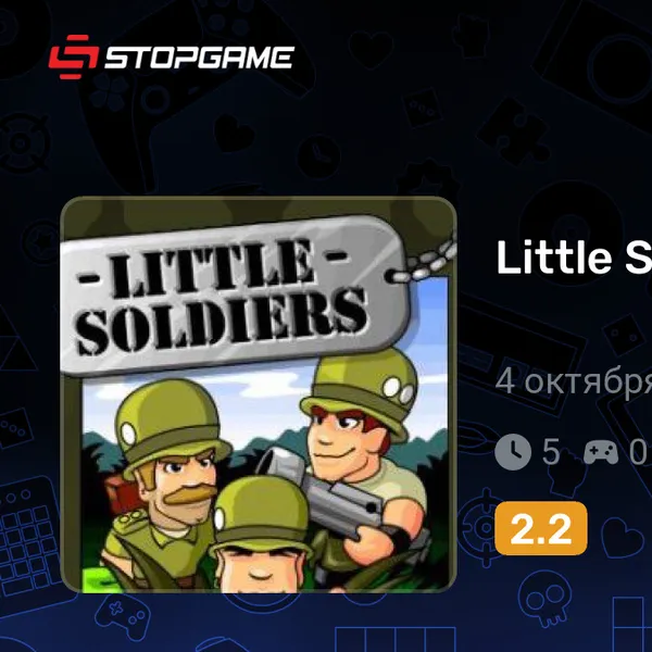 Обкладинка гри Little Soldiers