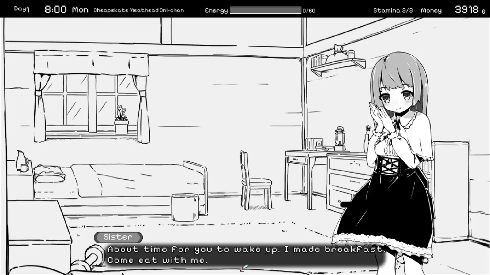 Living With Sister: Monochrome Fantasy media 2