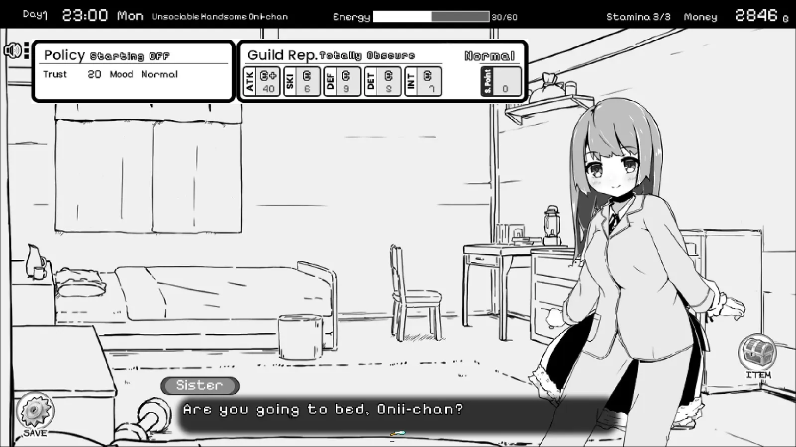 Living With Sister: Monochrome Fantasy media 5
