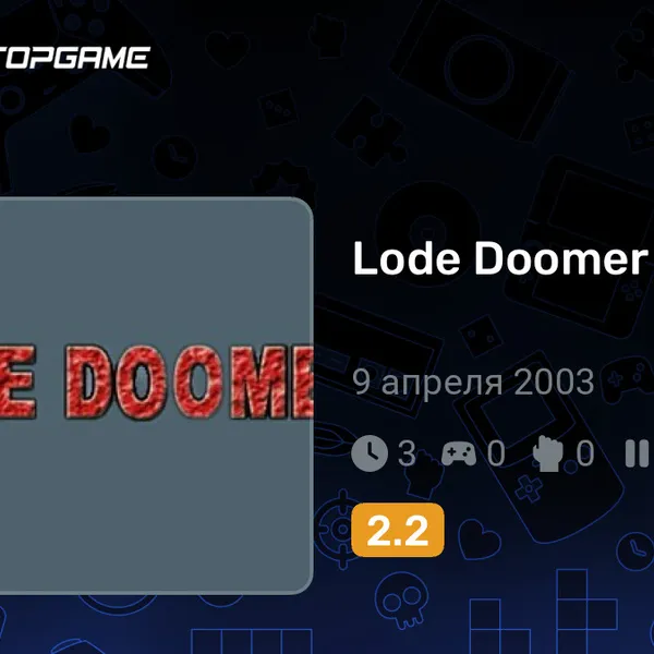 Обкладинка гри Lode Doomer