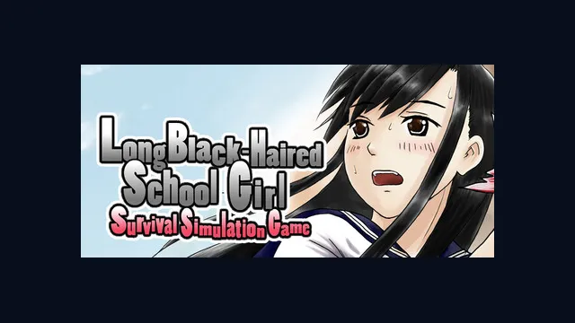 Long Black-Haired Schoolgirl Survival Simulation Game