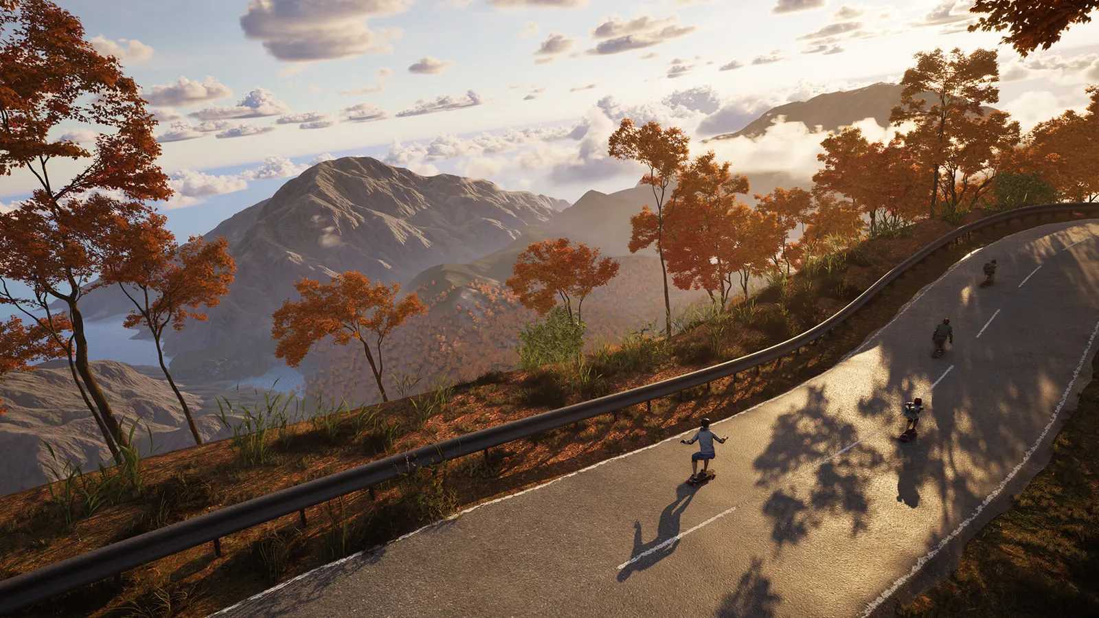 Longboard Skate Downhill Simulator media 7