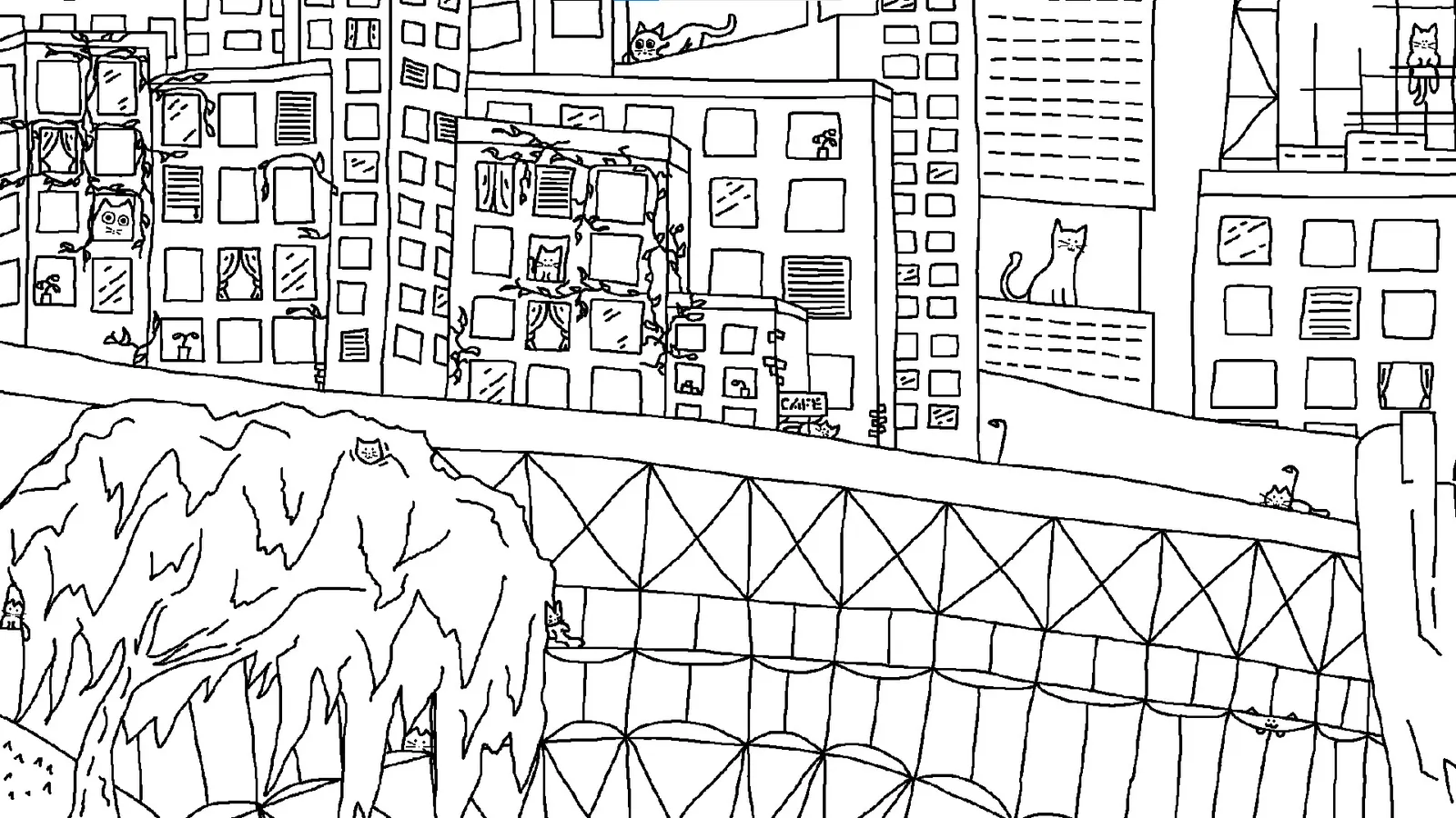 Looking For Cats In a Badly Drawn City media 4