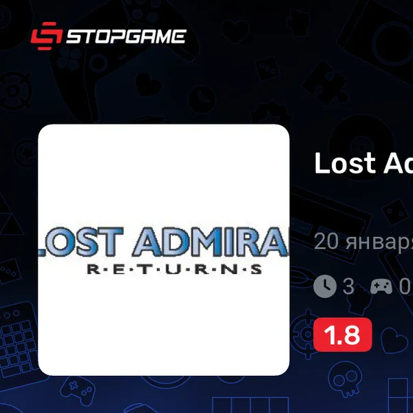 Обкладинка гри Lost Admiral Returns
