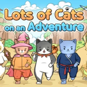 Обкладинка гри Lots of Cats on an Adventure