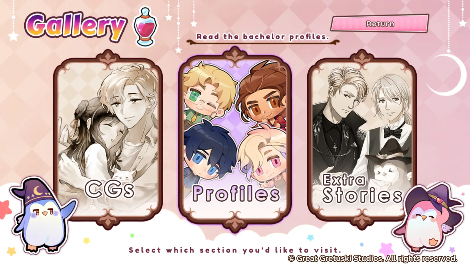 Love Spell: Written In The Stars - a magical romantic-comedy otome media 9