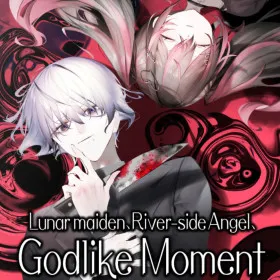 Обкладинка гри Lunar maiden, River-side Angel, and the Godlike moment