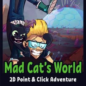 Обкладинка гри Mad Cat's World. Act - 1: Not by meat alone...