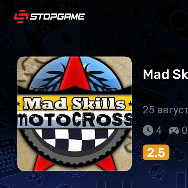 Обкладинка гри Mad Skills Motocross