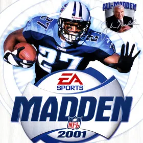 Обкладинка гри Madden NFL 2001