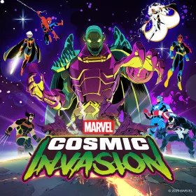 Обкладинка гри MARVEL Cosmic Invasion
