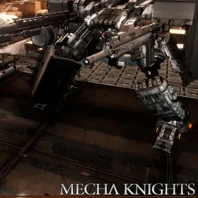 Обкладинка гри Mecha Knights: Nightmare