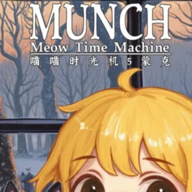 Обкладинка гри Meow Time Machine: Munch