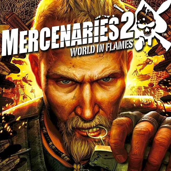 Обкладинка гри Mercenaries 2: World in Flames